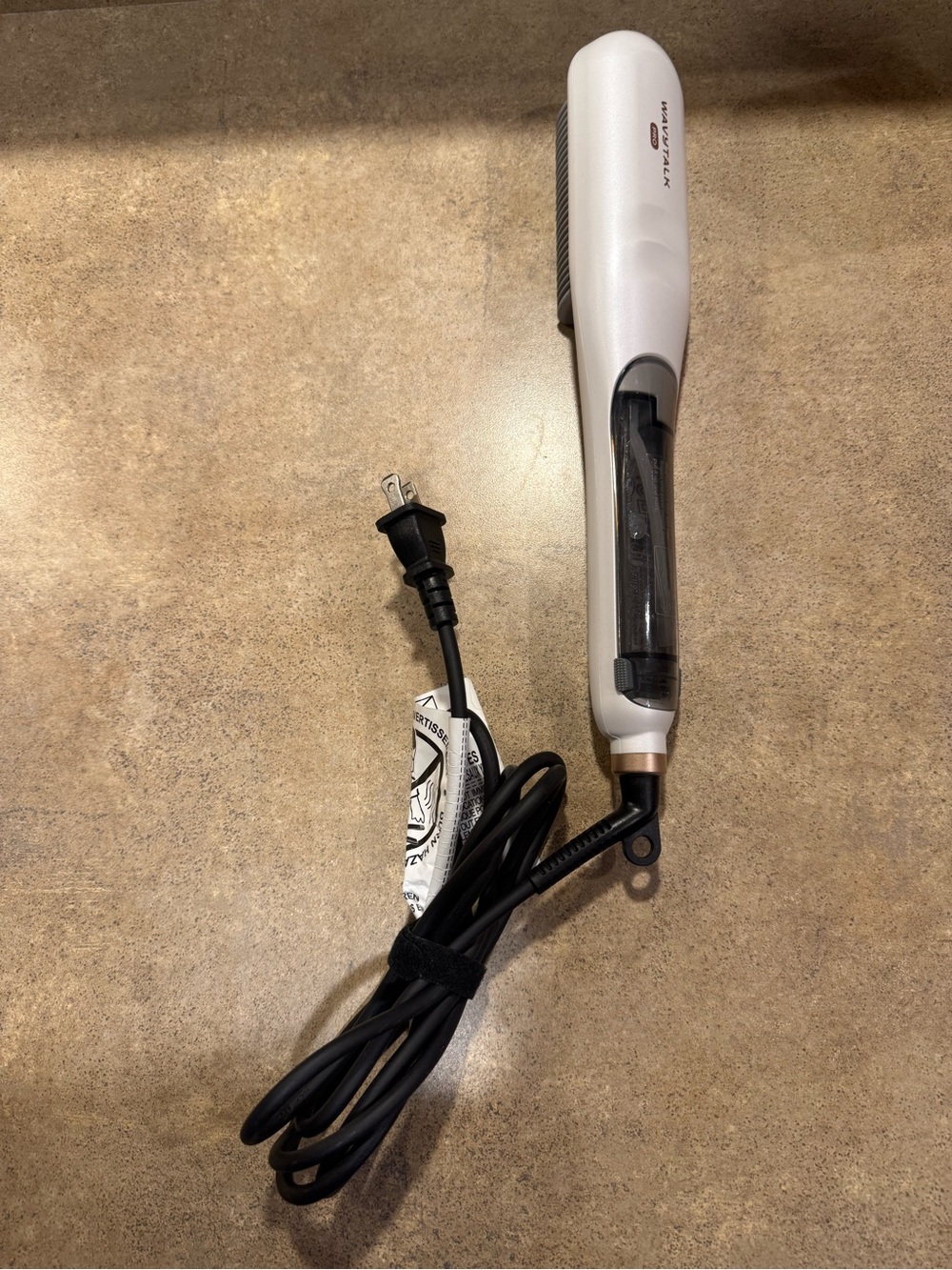 Wavytalk Steamline Pro (WHITE) Steam Straightener Brush Hair Styling Tool